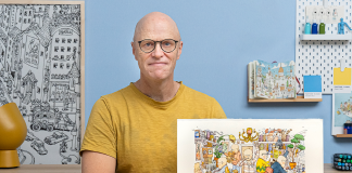 A happy world in detail: Mattias Adolfsson | The ART.gallery